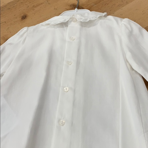 Delicate white  baby girl blouse - Picture 6 of 6
